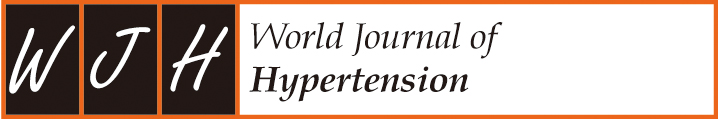 world journal of hypertension impact factor)